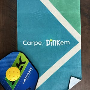 Carpe Dink &#39;em, Pickleball, Pickleball Towel, Pickleball Accessories, Pickleball Gifts, Pickleball Player, Funny Pickleball Gift