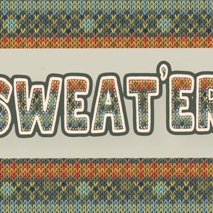 Sweat&#39;er Weather Towel/ Fall Accessory/ Gym Towel/ Fitness Towel/ Sweat Towel/ Workout Towel/ Exercise Towel
