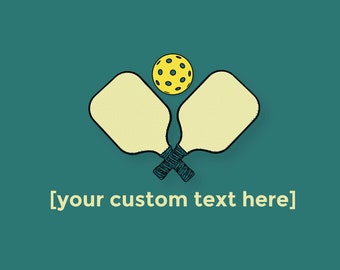 Pickleball/ Pickleball Towel/ Pickleball Accessory/ Pickleball Gift/ Personalized Gifts/Pickleball Player/ Paddleball