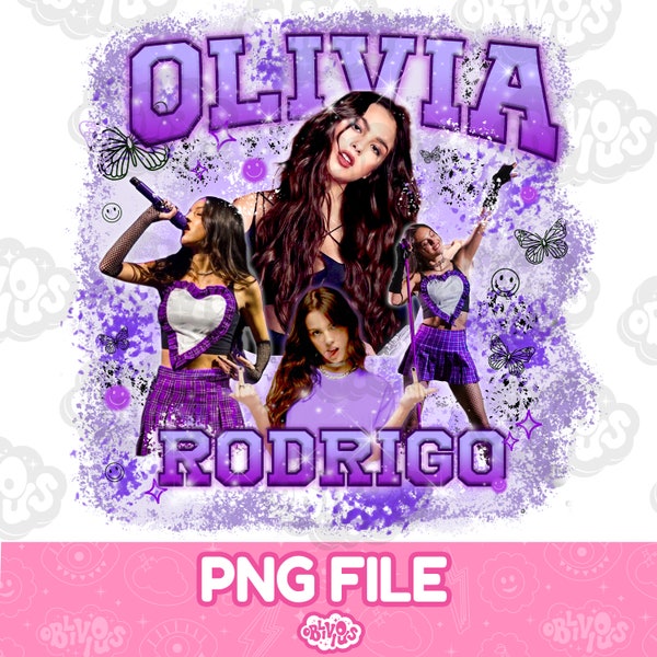 Olivia Rodrigo Musician t-shirt DIGITAL FILE Only Png
