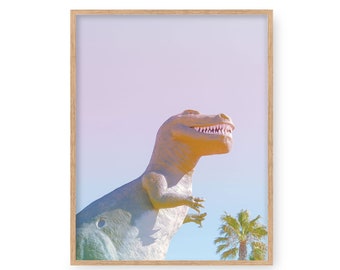 Poster "Magic Dino Dreams", decorazione per la cameretta dei bambini