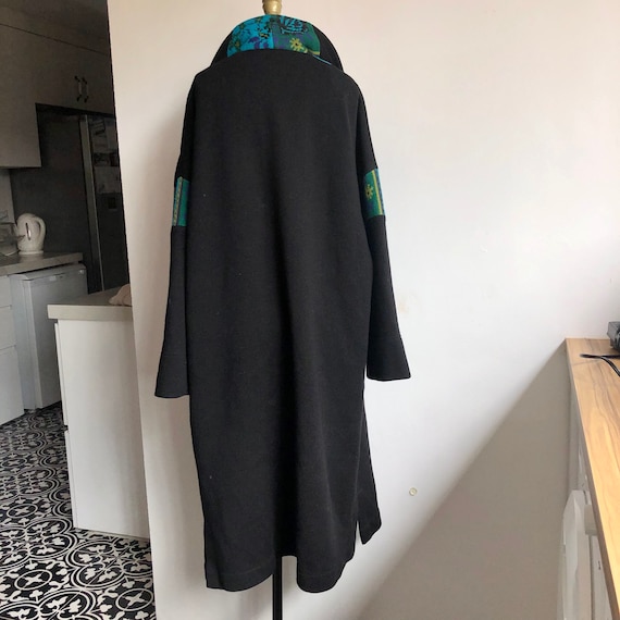 Vintage French Chacok Merino Wool Coat 1990s - image 5