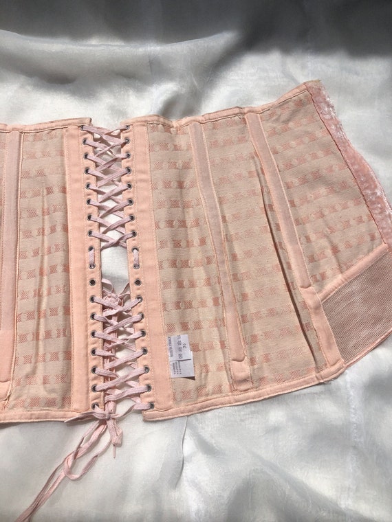 Rare 1950s French corset skirt / girdle - image 8