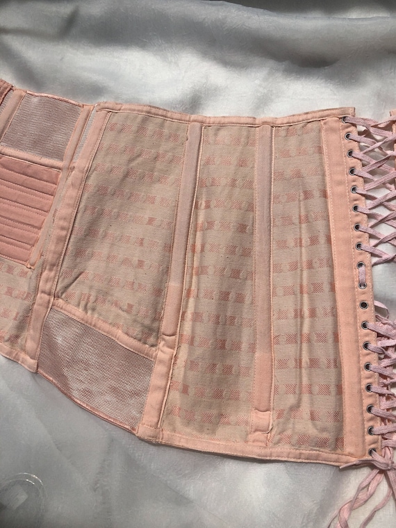 Rare 1950s French corset skirt / girdle - image 9