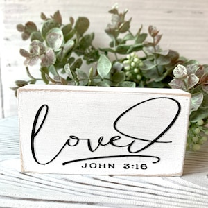 Sign, 2”x4”, Small Accent Wood Sign, Farmhouse Decor, Mini Sign ...