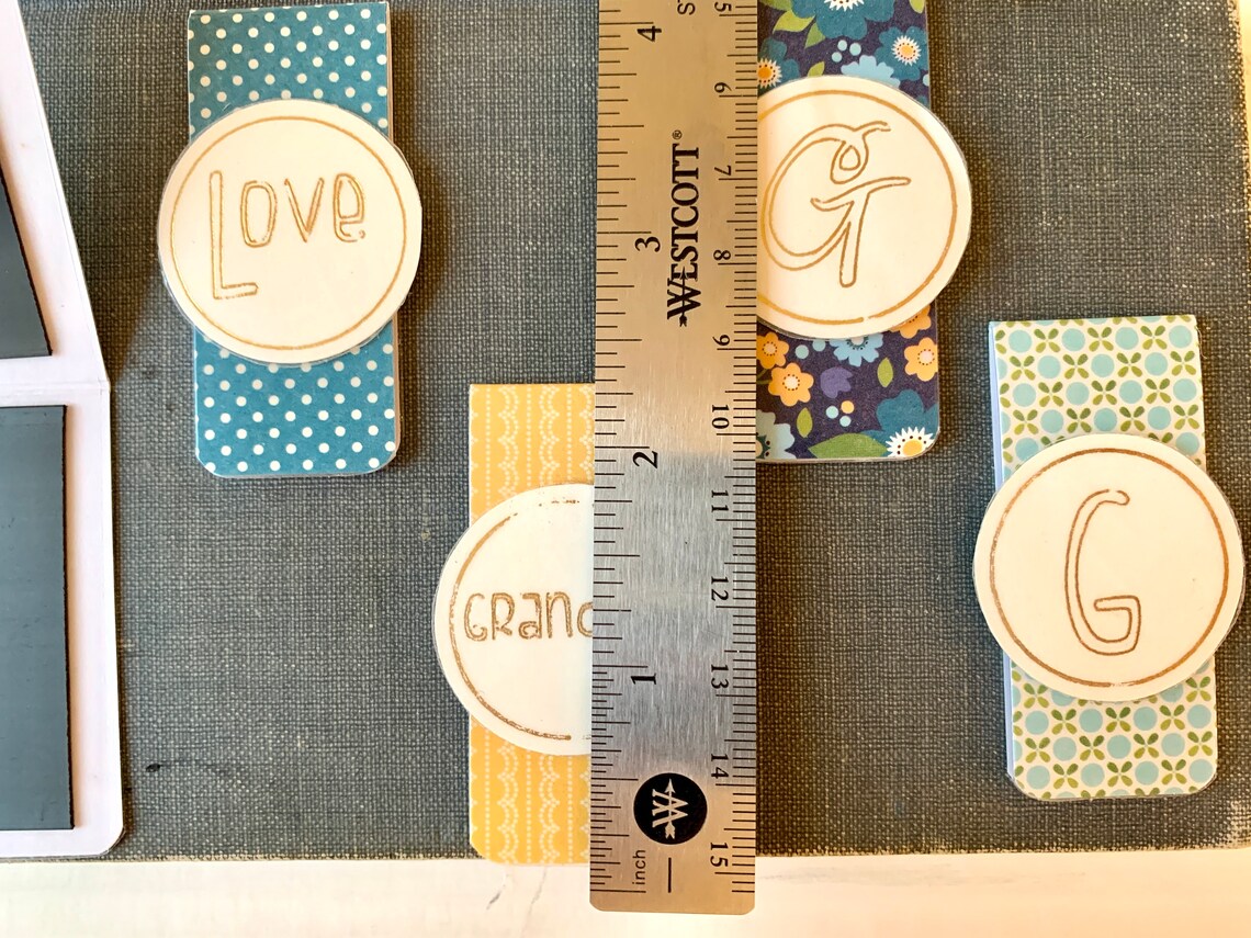 bookmarks personalized set of 5 bookmark book Etsy