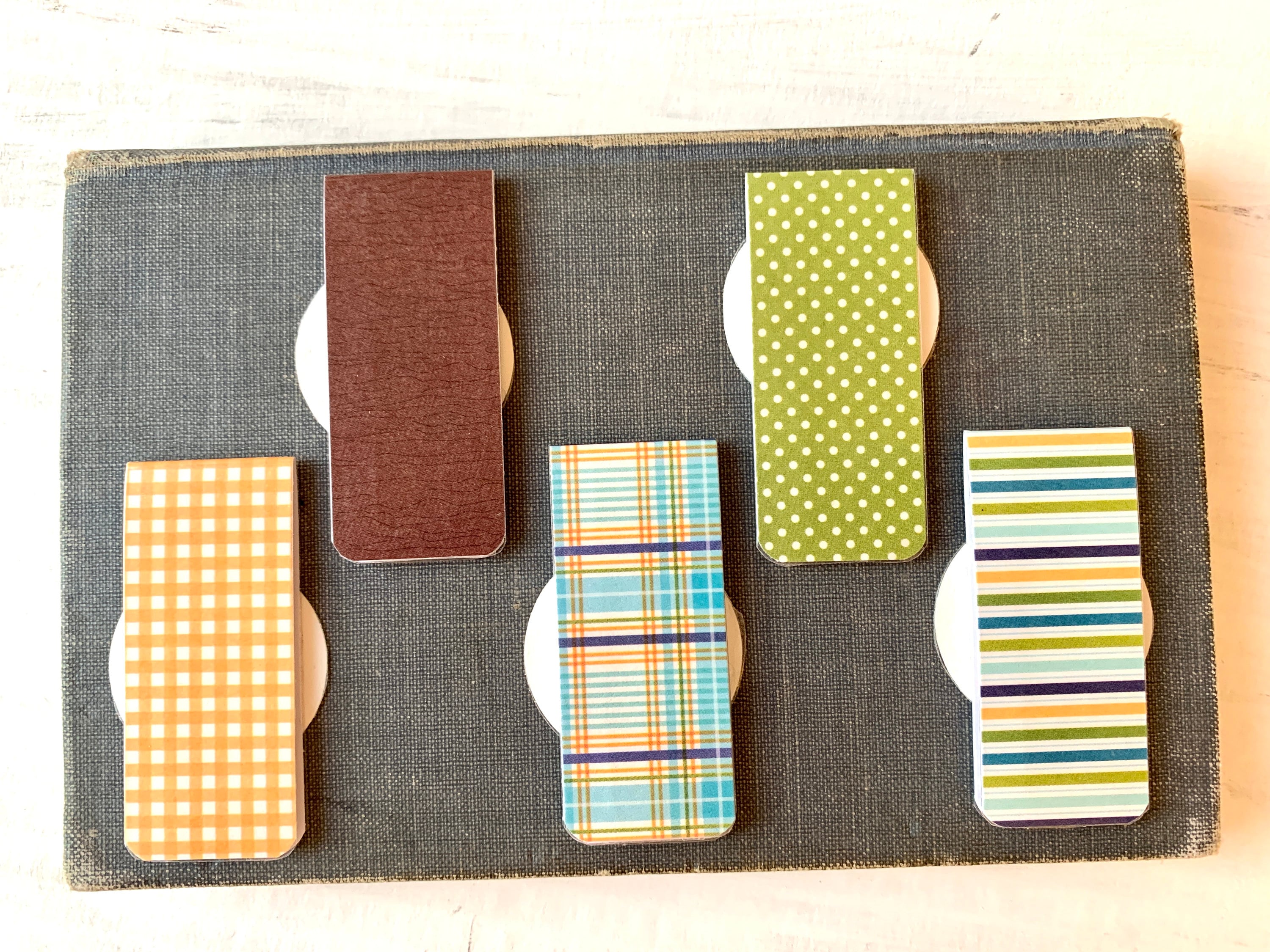 bookmarks personalized set of 5 bookmark book Etsy