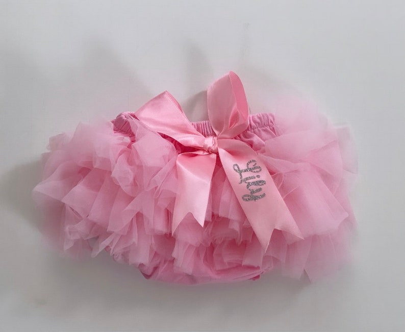 little dancer baby shower 1st birthday baby girl personalized name on ribbon custom baby gift Baby tutu