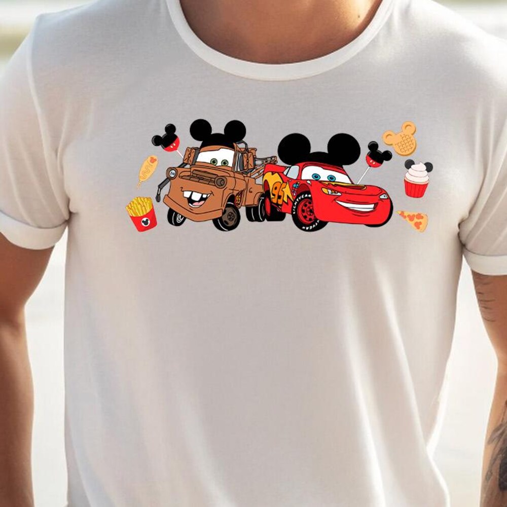 Vintage Lightning Mcqueen Tshirt, Kids Disney Tshirt, Disney Cars Tshirt, Cars Vacation Tshirt, Cars Land Tshirt Design , Mcqueen Sweatshirt Shirttrend