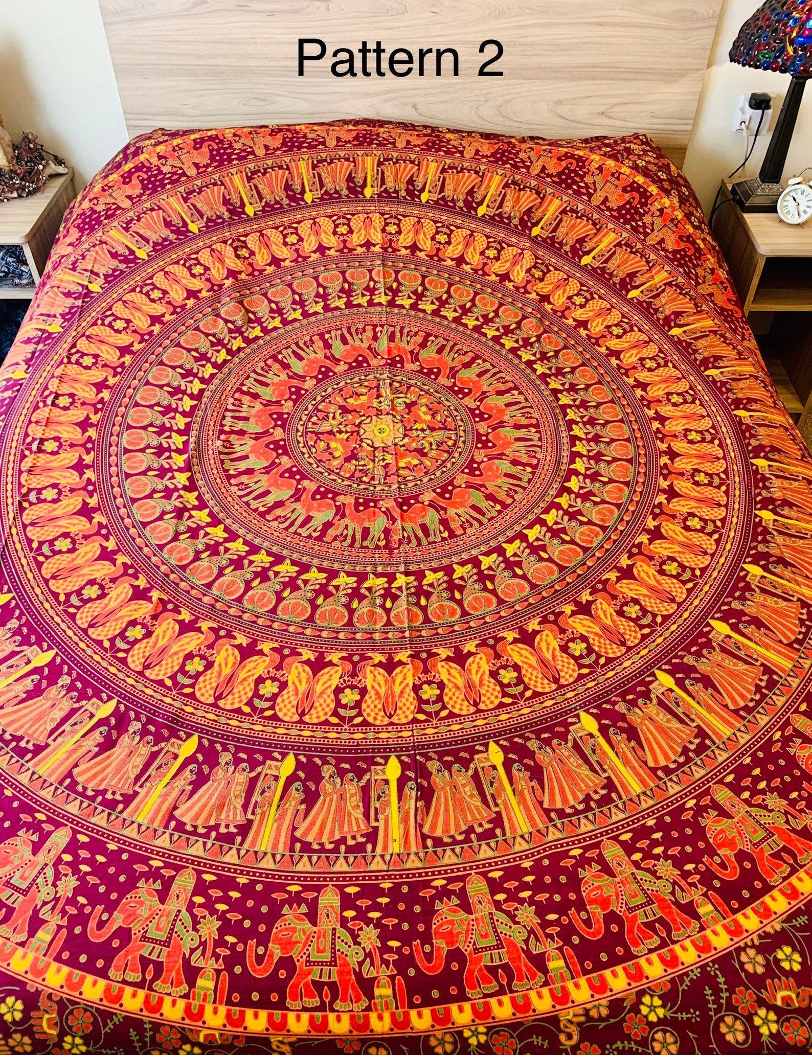100 Cotton Throws Bedding Wall Hangings Ethnic Boho Indian Etsy