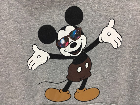 Vintage Mickey Mouse Walt Disney Cartoon Spellout… - image 3