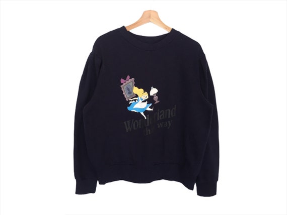 Alice in Wonderland Walt Disney Cartoon Sweater Spell… - Gem