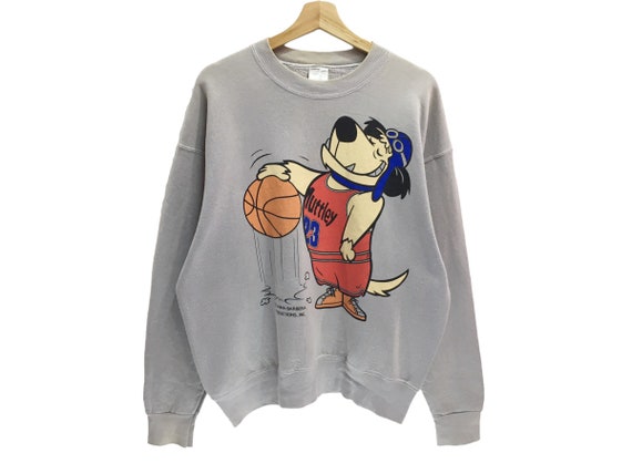 Vintage 90s Hanna-Barbera Spellout Pullover Jumpe… - image 1