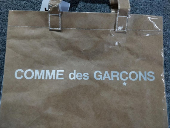 comme de garcons tote bag