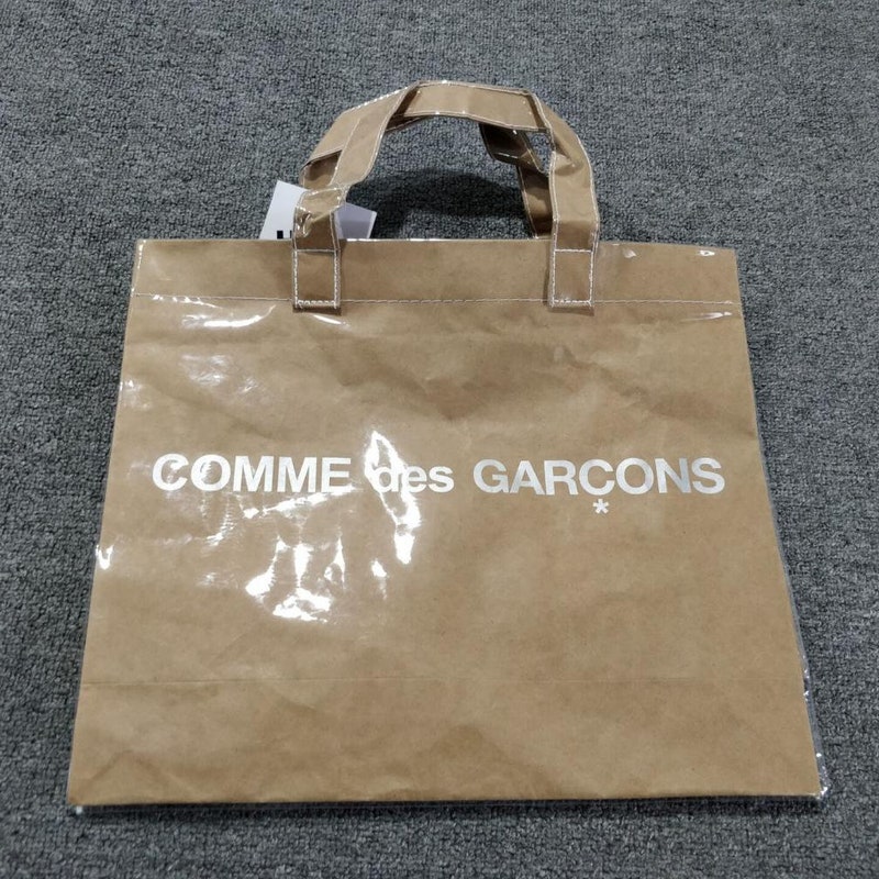 comme des garcon pvc tote
