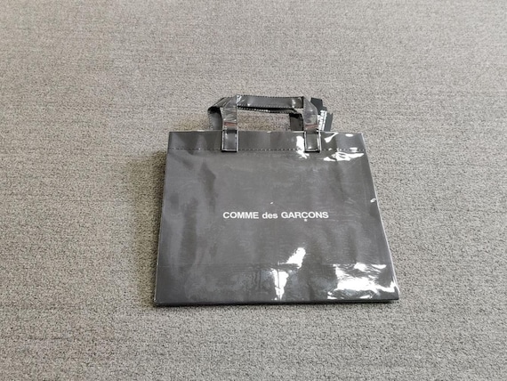 Comme Des Garcons PVC Tote Black Market Bag New rei Kawakubo CDG Japan Etsy UK