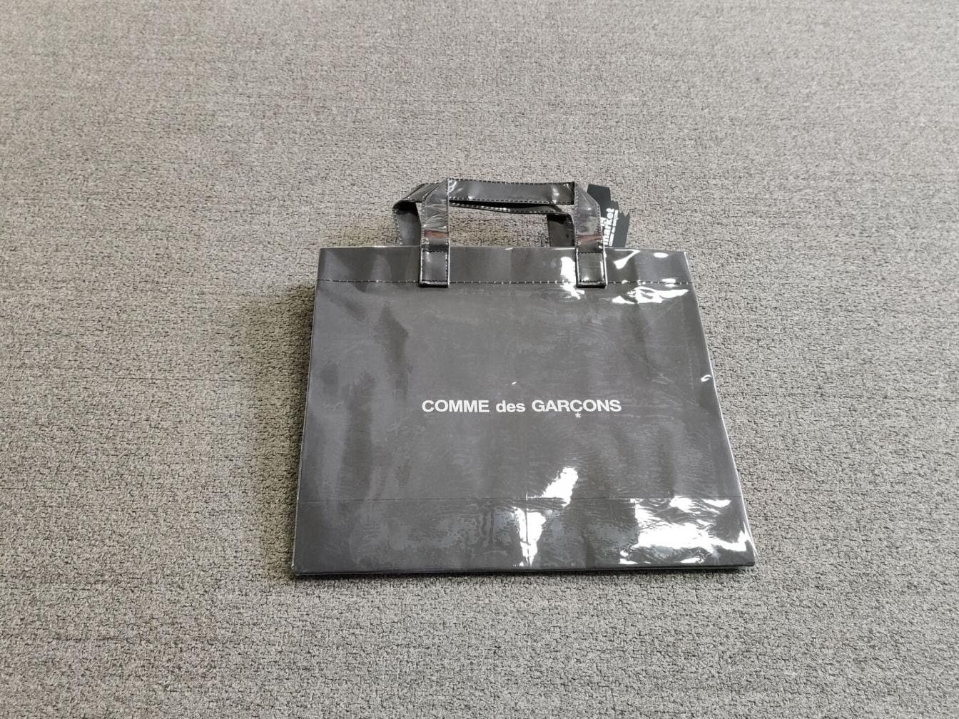 Comme Des Garcons PVC Tote Black Market Bag New (rei Comme Des Garcons PVC Tote Black Market Bag New (rei