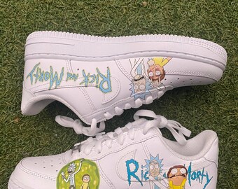 nike air force 1 rick and morty