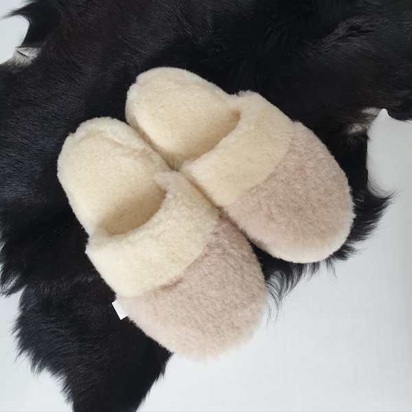 Warm Merino Wool Slippers