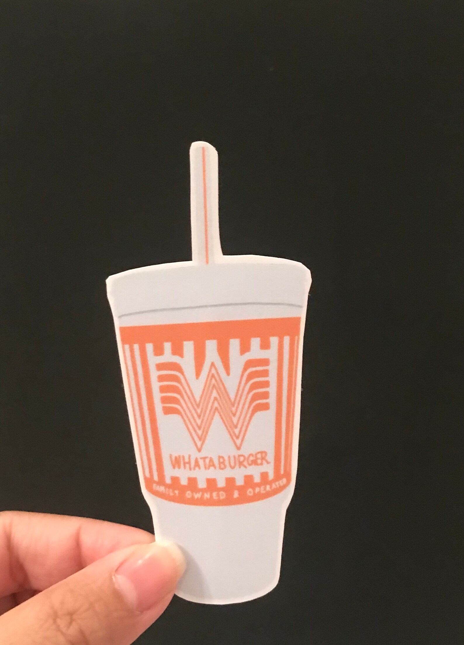 Whataburger Drink Sticker Etsy