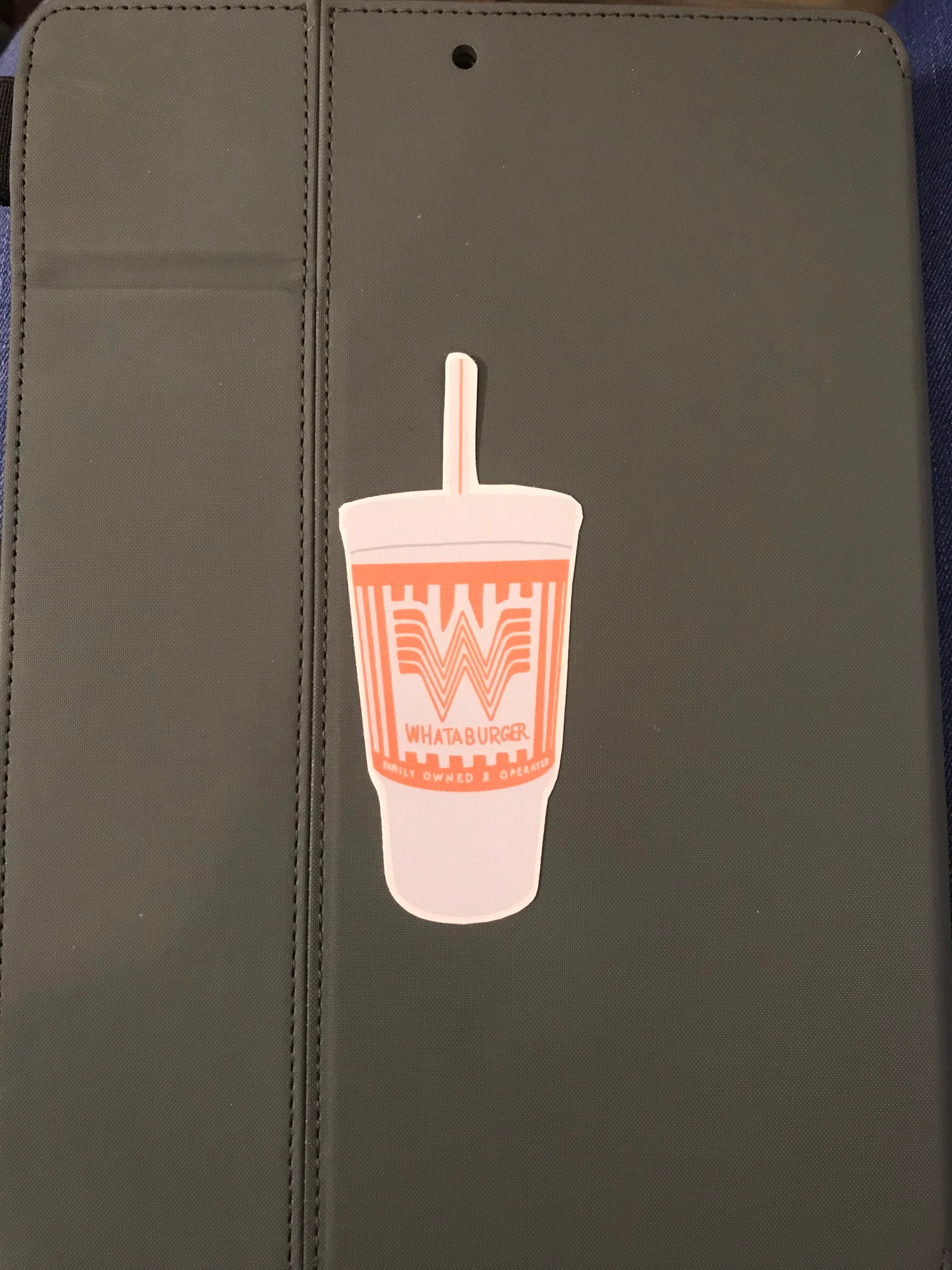Whataburger Drink Sticker Etsy