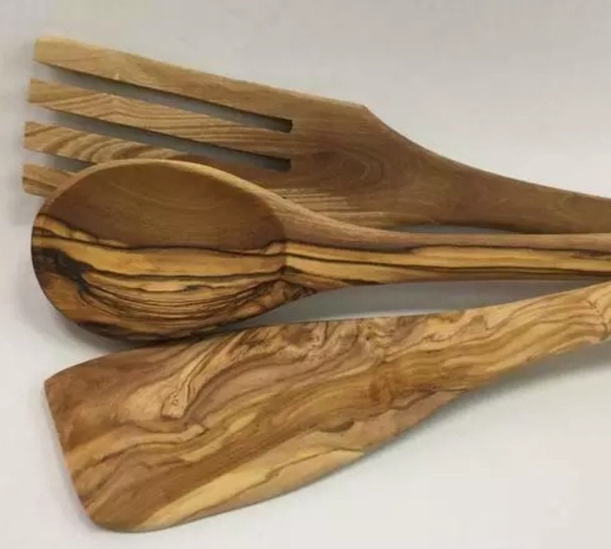 Handmade Art Olive Wood Olive Tree Holy Land Kitchen Bethlehem Etsy