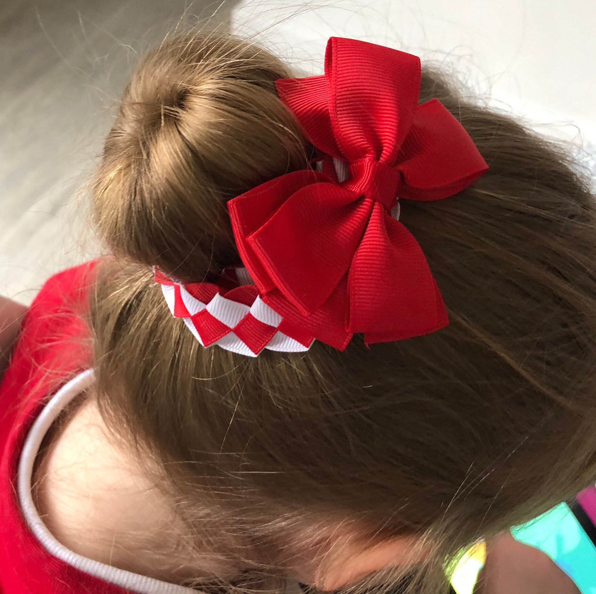 School Hair Bun Wrap Etsy