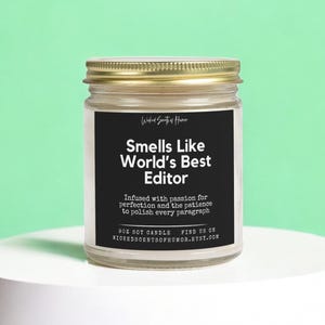 Editor Gift, Gift For Editor, Content Editor, Film Editor, Book Editor, Magazine Editor, News Editor, Video Editor, Copy Editor