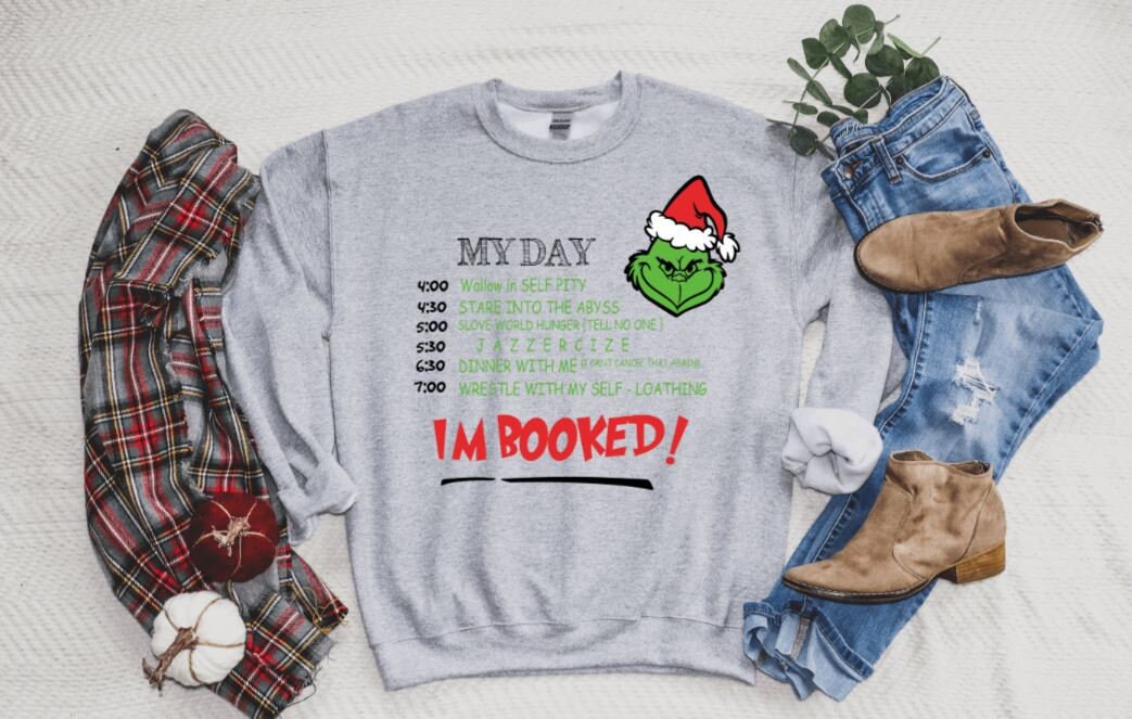 Christmas Grinch Sweatshirt Grinch 