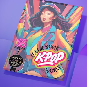Kpop Coloring Pages
