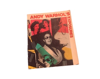 Andy Warhol Exposures Photo Book Party Pictures Society Essays Photography Paperback Scandalous Tell All Gossip Black and White 1970s