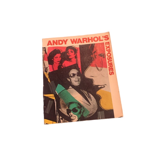 Andy Warhol Exposures Photo Book Party Pictures Society Essays Photography Paperback Scandalous Tell All Gossip Black and White 1970s