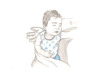 Custom original ink portraits
