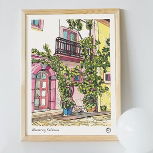 Original Art | Greek Islands Collection | Wandering, Kefalonia