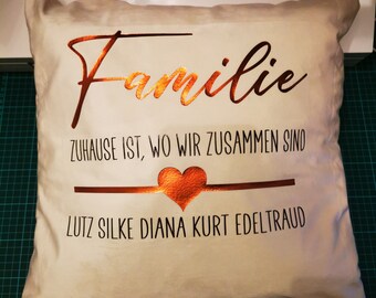 individual pillowcase family