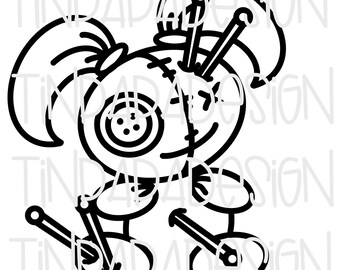 Plott archivo Voodoo muñeca lindo