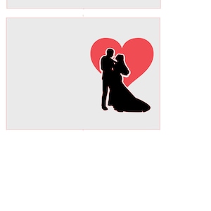 Plottdatei Karten Hochzeitspaar
