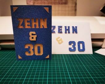 individual birthday cards