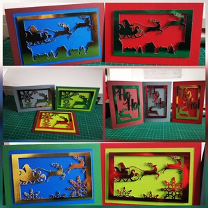Individuelle Weihnachtsgrußkarten