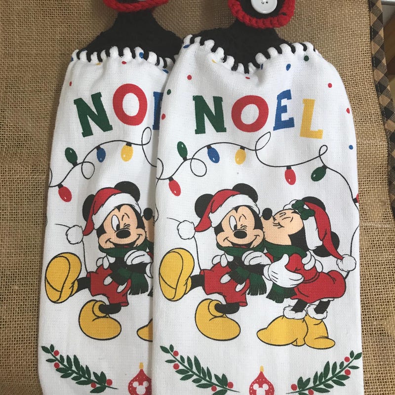 Mickey Mouse Towel - Etsy