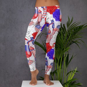 American Celebration 4th of July Leggings