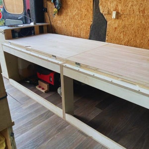 VAN bed v4 / ideal Vanlife, CamperVan, camper bed