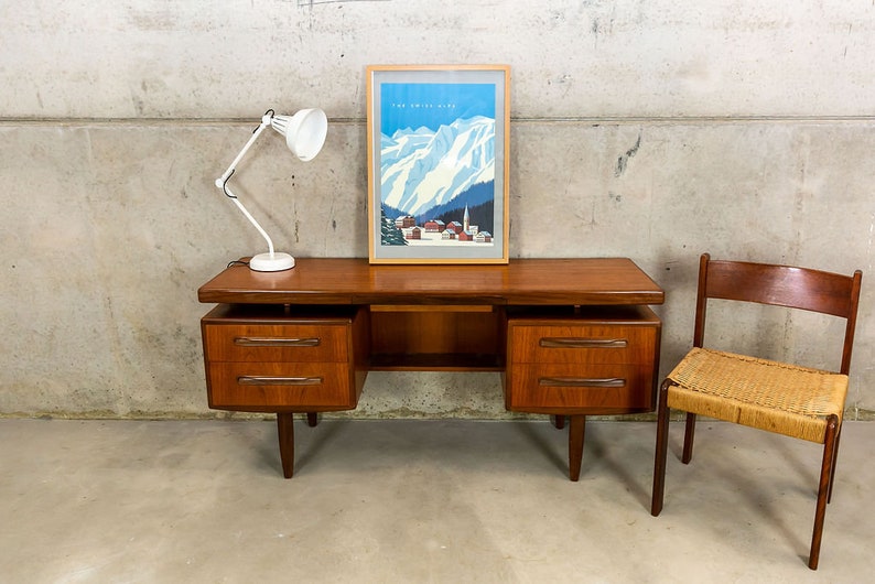 G Plan Fresco Desk In Teak Mid Century image 2