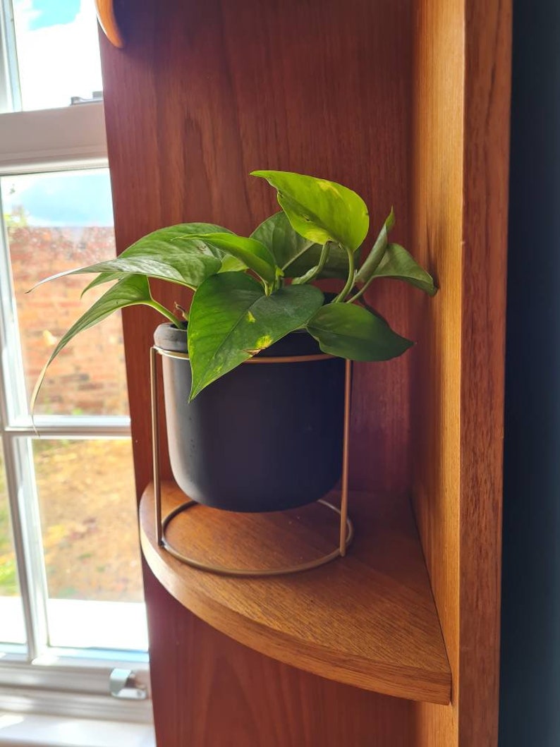 G Plan Fresco Teak Corner Shelving unit Etsy