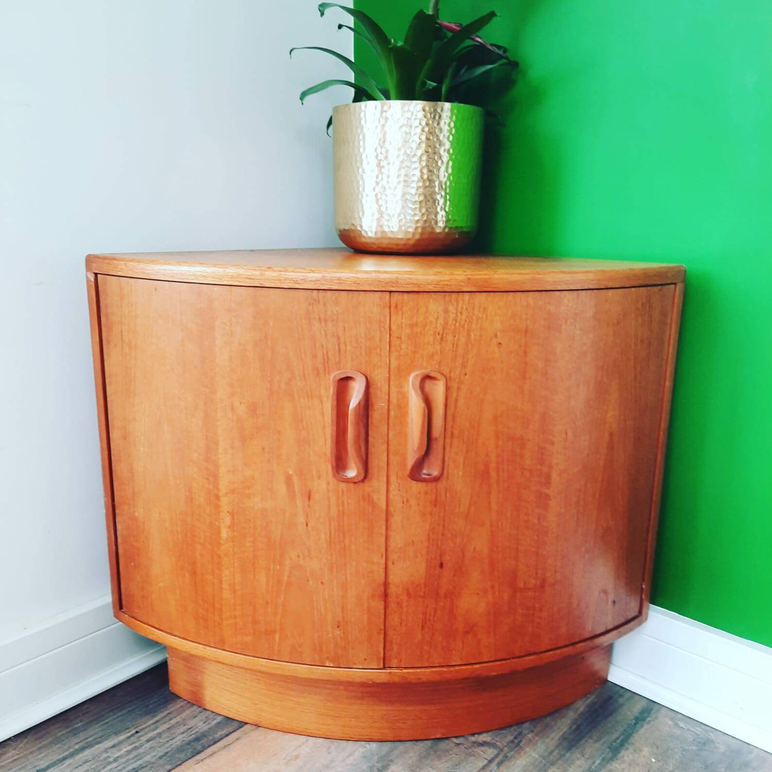 G Plan Fresco Mid Century Teak Corner Cupboard Etsy UK