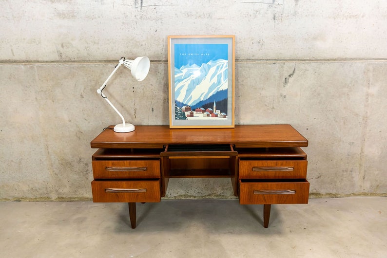 G Plan Fresco Desk In Teak Mid Century image 3