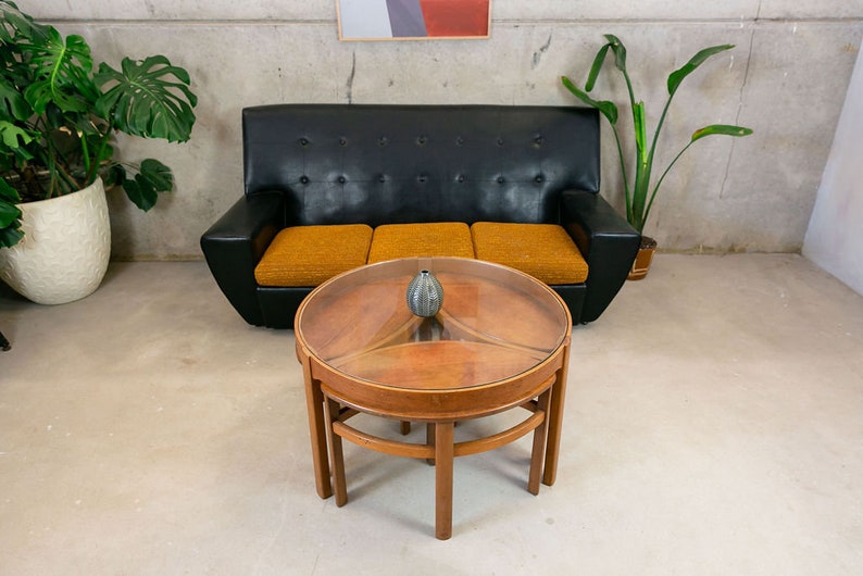 Nathan Trinity Teak Mid Century Coffee Tables Etsy UK