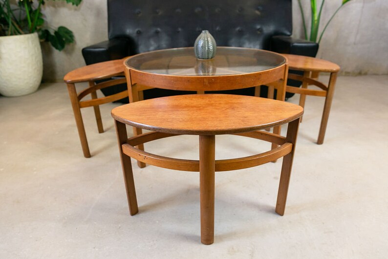Nathan Trinity Teak Mid Century Coffee Tables Etsy UK