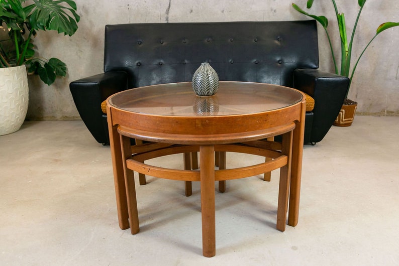 Nathan Trinity Teak Mid Century Coffee Tables Etsy UK
