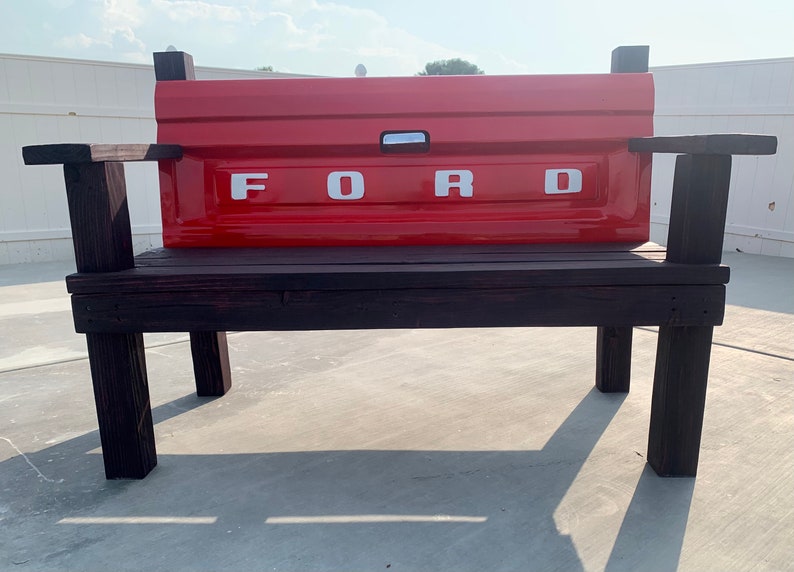 Ford Tailgate Bench Etsy